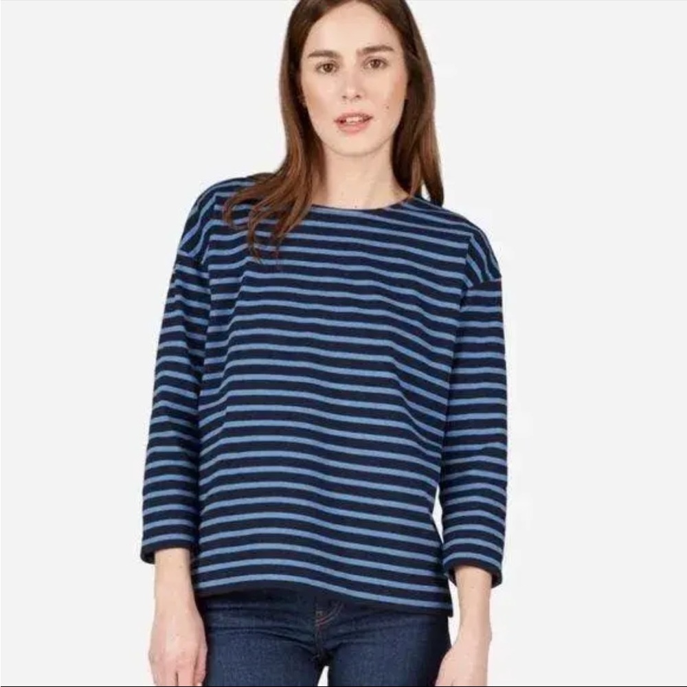 Everlane Breton Cotton Striped Shirt